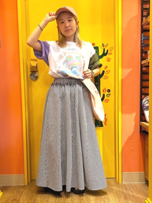 スマーフ コラボレーション メキシコバスプリントTシャツ【ユニ