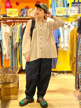「チチカカ」｜チチカカさん（レディース・160cm）の夏コーディネート