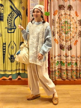 チチカカさん（レディース・156cm）の冬コーディネート