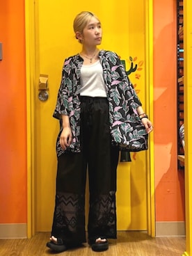 「チチカカ」｜チチカカさん（レディース・151cm）の夏コーディネート