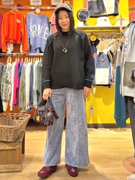 「チチカカ（チチカカ）のアイテム」を使った、チチカカさん（レディース・164cm）の冬コーディネート