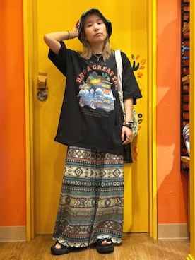 「チチカカ」｜チチカカさん（レディース・151cm）の夏コーディネート