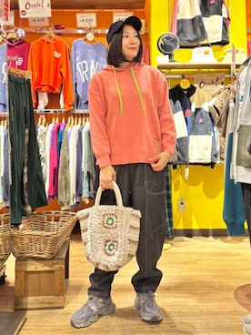 「チチカカ（チチカカ）のアイテム」を使った、チチカカさん（レディース・164cm）の冬コーディネート