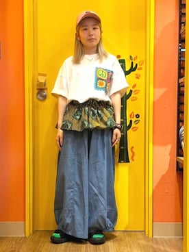 「チチカカ」｜チチカカさん（レディース・151cm）の夏コーディネート