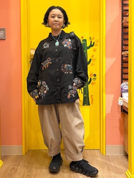 「チチカカ（チチカカ）のアイテム」を使った、チチカカさん（レディース・146cm）の秋コーディネート