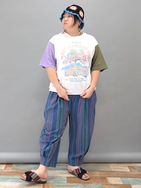 「エスニック」｜チチカカさん（レディース・153cm）の夏コーディネート