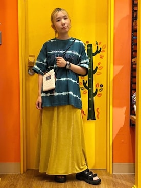 「チチカカ」｜チチカカさん（レディース・151cm）の夏コーディネート