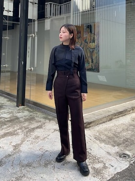 mizuhoさん（レディース・161cm）の秋コーディネート