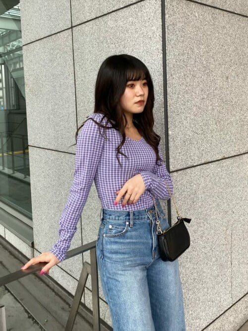 LAGUAGEM ラグアジェム JONC STRAIGHT DENIM LAGUA GEM（ラグアジェム）の「JONC STRAIGHT DENIM（デニム