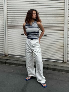 LAGUAGEMさん（レディース・151cm）の夏コーディネート