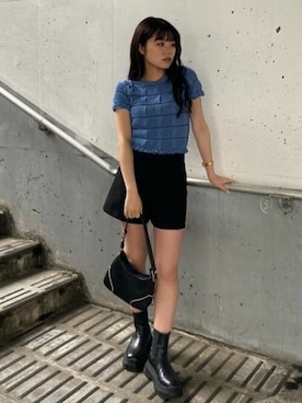 LAGUAGEMさん（レディース・161cm）の夏コーディネート