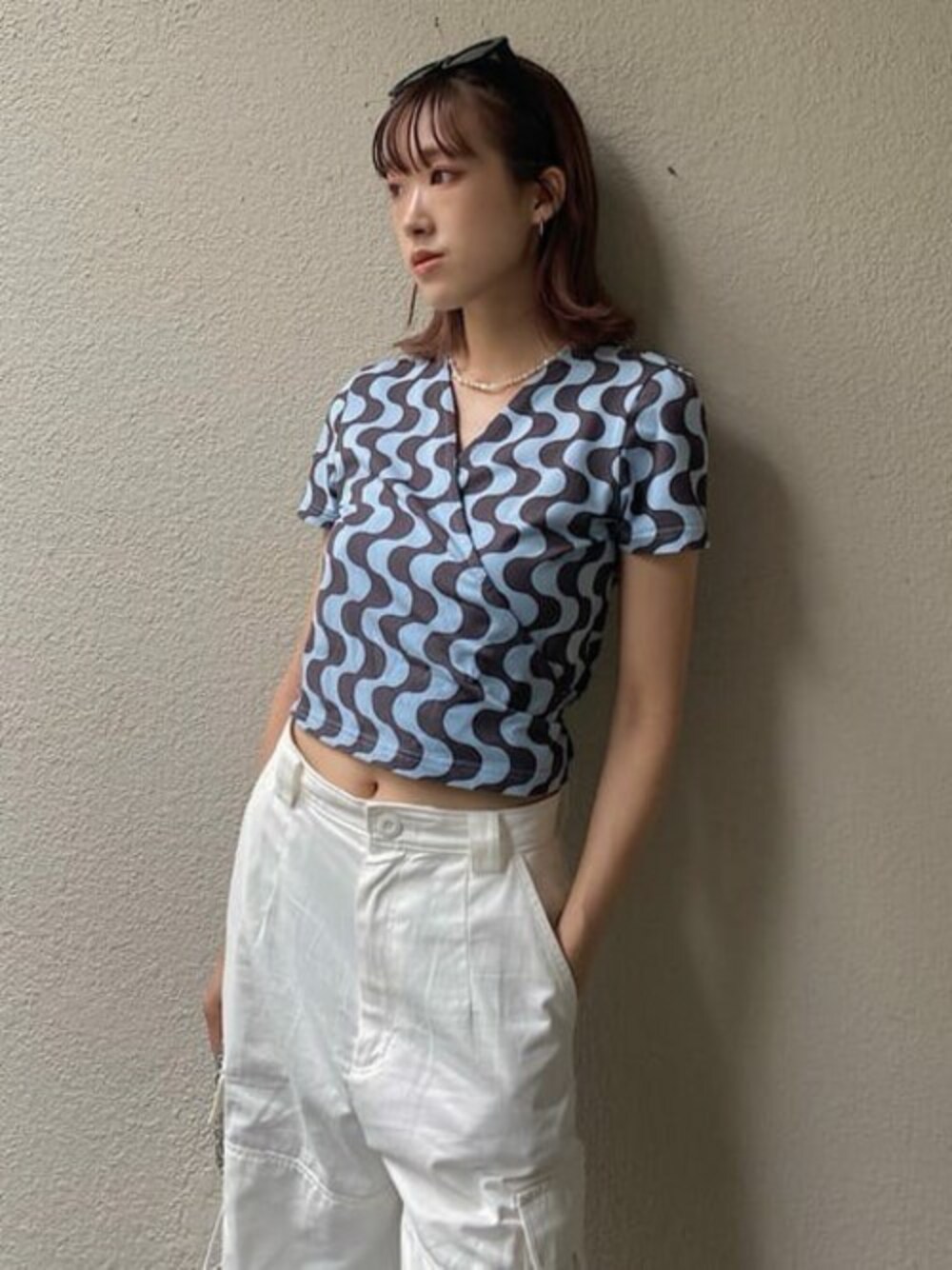 LAGUA GEM（ラグアジェム）の「CACHE COEUR CUT TOPS