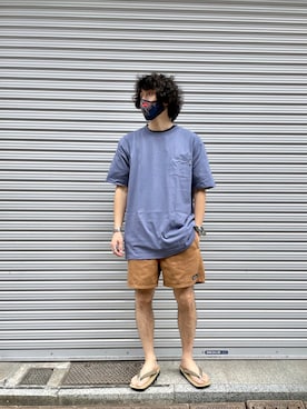 「goyemon（ゴエモン）のアイテム」を使った、OGAWAさん（メンズ・175cm）の夏コーディネート