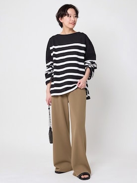 「Johnbull（ジョンブル）のアイテム」を使った、STAFF.Mさん（レディース・162cm）の春コーディネート