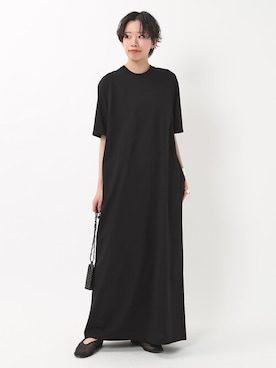 「AP STUDIO（エーピーストゥディオ）のアイテム（ワンピース/ドレス）」を使った、STAFF.Mさん（レディース・162cm）の春コーディネート