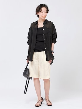 STAFF.Mさん(レディース・162cm)の春コーディネート