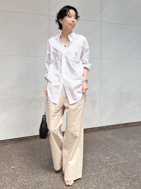 STAFF.Mさん(レディース・162cm)の春コーディネート