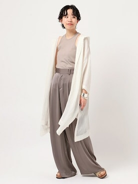 STAFF.Mさん(レディース・162cm)の夏コーディネート