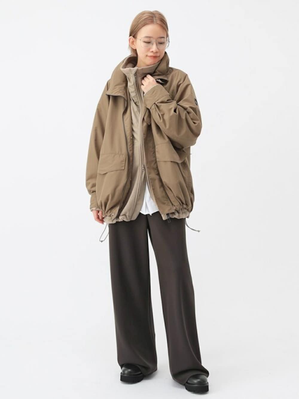 STAFF.M(AP STUDIO 新宿店)｜YDOTのマウンテンパーカーを使った