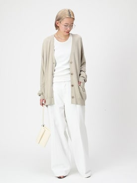 「AP STUDIO（エーピーストゥディオ）のアイテム」を使った、STAFF.Mさん（レディース・162cm）の冬コーディネート