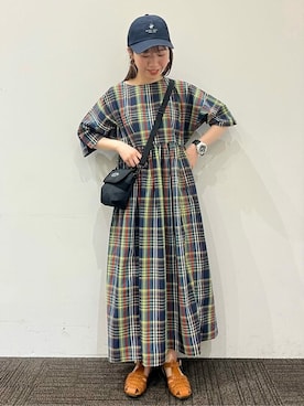 「DISCUS ATHLETIC（ディスカス　アスレチック）のアイテム」を使った、tommyさん（レディース・157cm）の春コーディネート