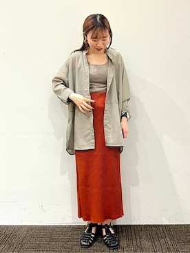 「きれい目コーデ」｜tommyさん（レディース・157cm）の春コーディネート