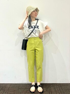 「コラボレーション」｜tommyさん（レディース・157cm）の春コーディネート