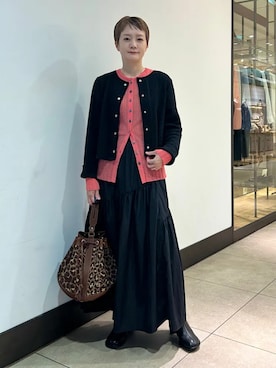 田中さん(レディース・155cm)の秋コーディネート
