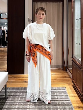 田中さん(レディース・155cm)の秋コーディネート