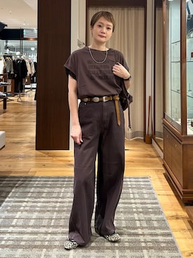 田中さん(レディース・155cm)の秋コーディネート