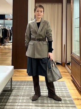 田中さん(レディース・155cm)の秋コーディネート