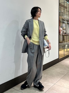 「SHIPS for women」｜田中さん（レディース・155cm）の秋コーディネート