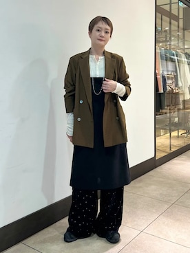 田中さん（レディース・155cm）の秋コーディネート