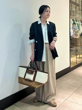 田中さん(レディース・155cm)の春コーディネート