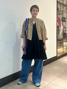 田中さん（レディース・155cm）の春コーディネート