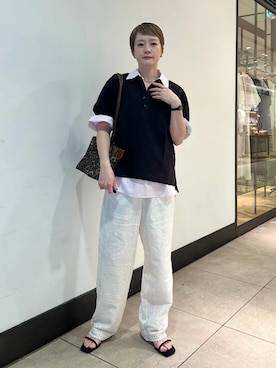 田中さん(レディース・155cm)の春コーディネート