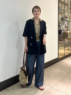 田中さん（レディース・155cm）の春コーディネート