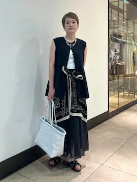 田中さん（レディース・155cm）の春コーディネート