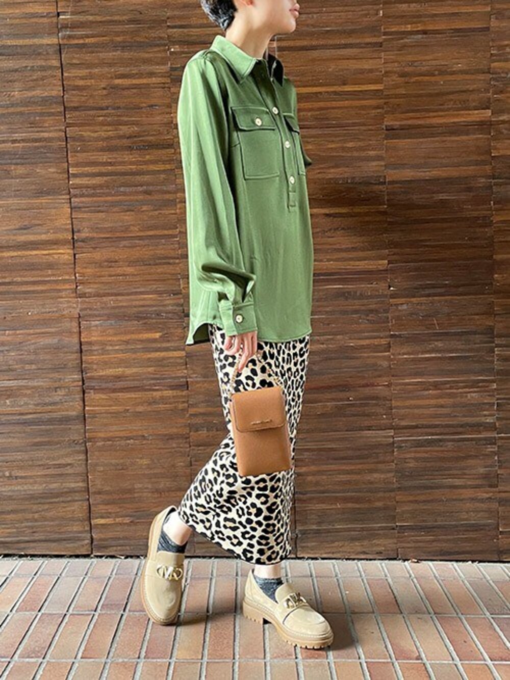 MICHAEL KORS（マイケルコース）の「JET SET ペブルドレザー チェーン 