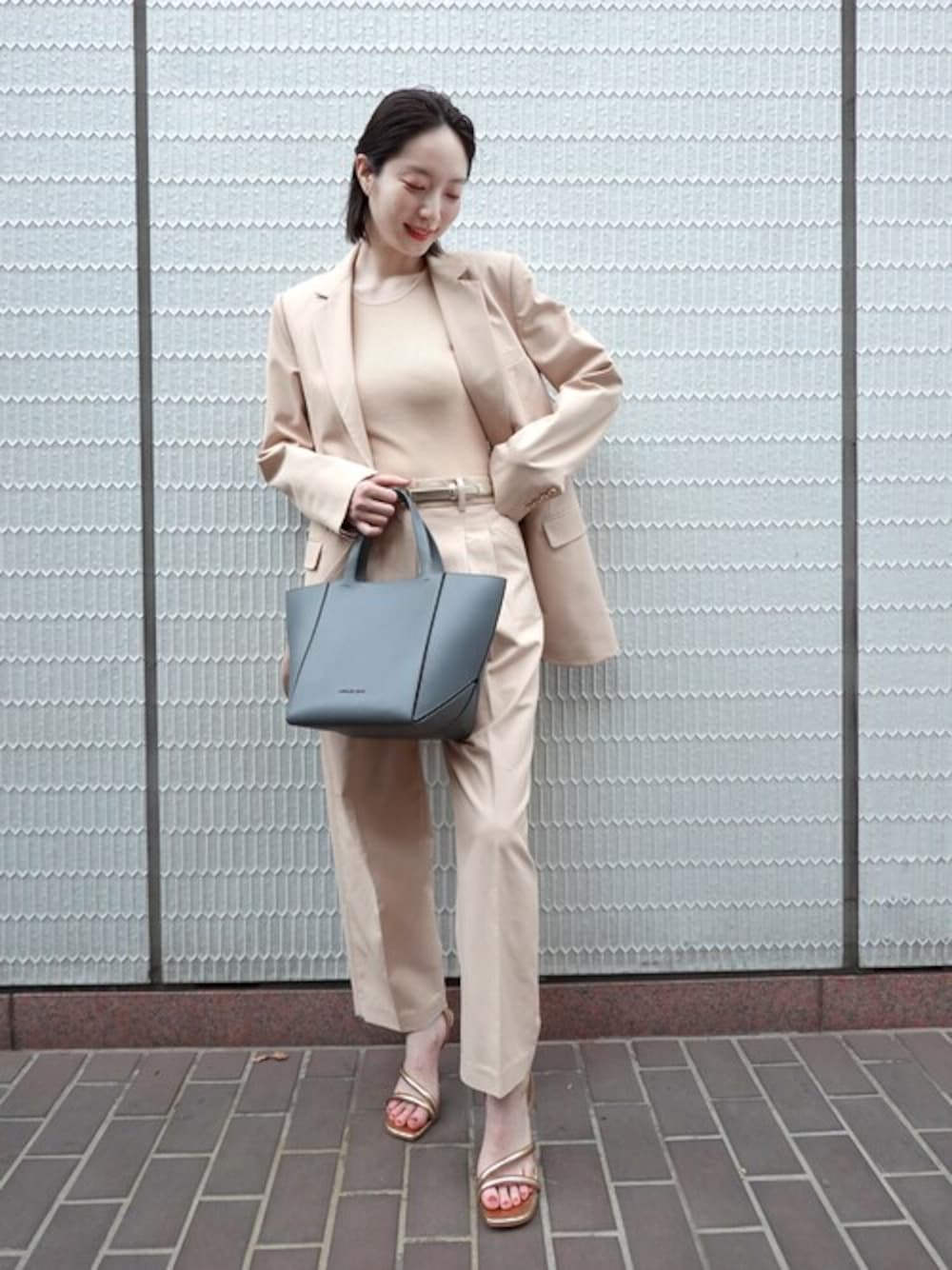 MICHAEL KORS＊ダヒョン着用＊リネン & コットン ツイル スーツ トラベル スーツ | スーツ | マイケル・コース(MICHAEL KORS