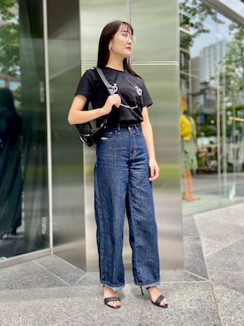 「DIESEL OSAKA」｜KAEさん（レディース・157cm）の夏コーディネート