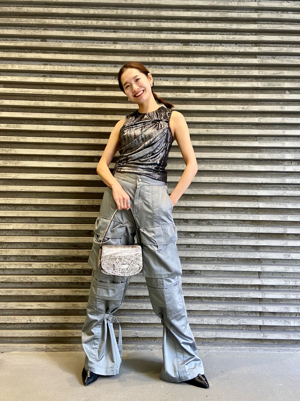 KAE｜DIESELのショルダーバッグを使ったコーディネート - WEAR