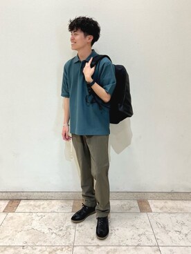 green label relaxingさん（メンズ・160cm）の夏コーディネート
