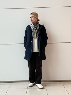 「green label relaxing（グリーンレーベルリラクシング）のアイテム（その他アウター）」を使った、green label relaxingさん（メンズ・169cm）の冬コーディネート