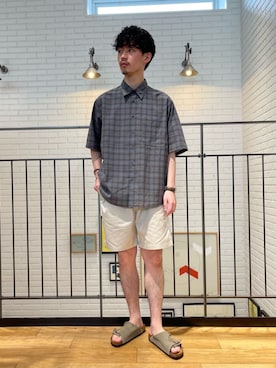green label relaxingさん（メンズ・173cm）の夏コーディネート