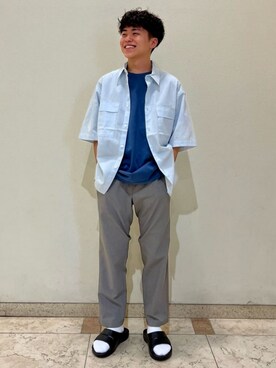 green label relaxingさん（メンズ・160cm）の夏コーディネート