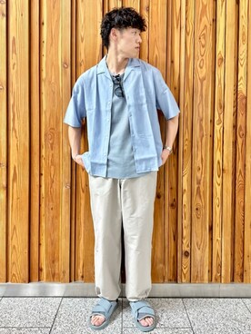 green label relaxingさん（メンズ・183cm）の夏コーディネート