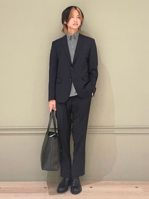 green label relaxinggreen label relaxingさんのスーツパンツを使った