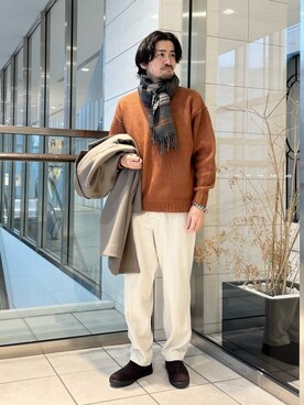 green label relaxingさん（メンズ・170cm）の冬コーディネート