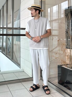 green label relaxingさん（メンズ・170cm）の夏コーディネート